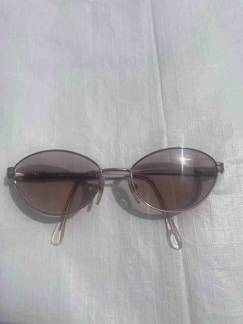 GENNY 768-B 5371 Eyeglasses Frame Italy 52-17-135 Pink Polish G204(has prescript